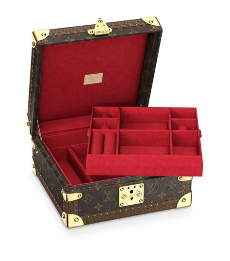 jewelry box lv|louis vuitton wallet box.